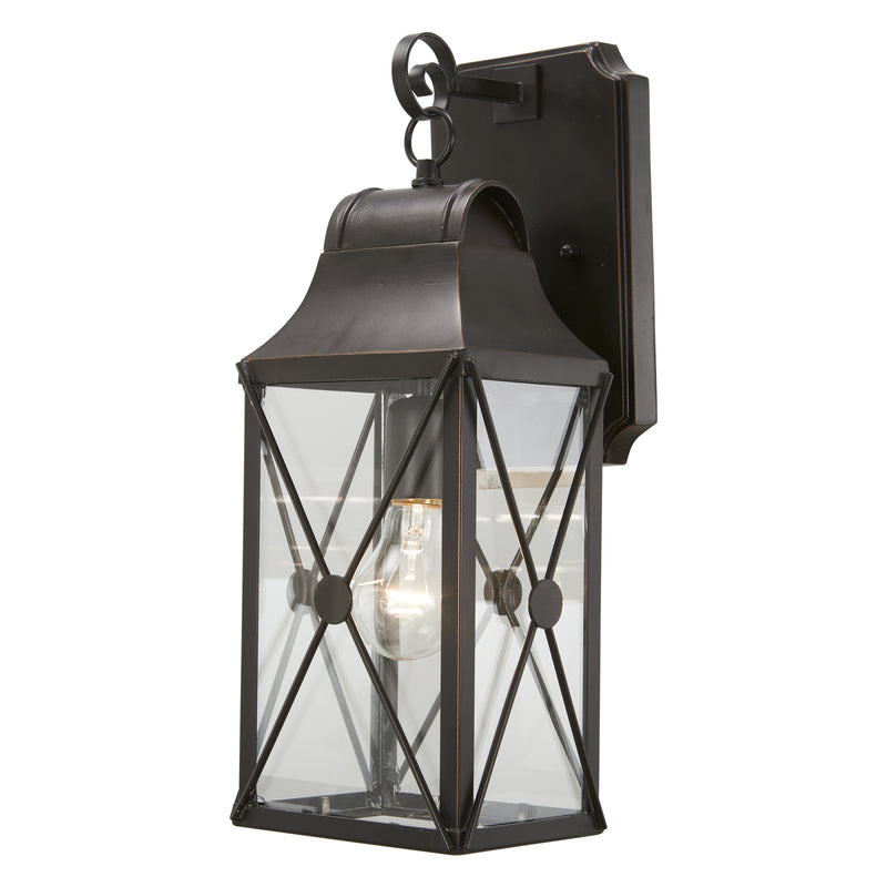 Minka Lavery Great Outdoors De Luz 1 Light Outdoor Wall Mount-Oil Rubbed Bronze