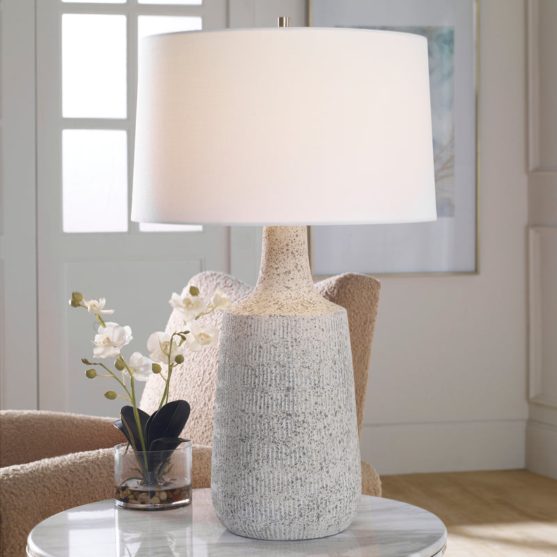 Uttermost Scouts White Table Lamp - ALCOVE LIGHTING