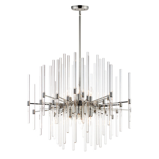 Maxim 38406CLPN Divine 29" Chandelier | Polished Nickel