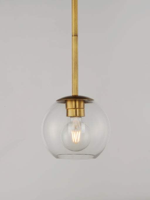 Maxim 38419CLNAB Branch 1 Light Large Pendant | Natural Aged Brass