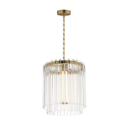 Maxim 38421CLNAB Jolie 11" LED Pendant | Natural Aged Brass