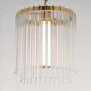 Maxim 38421CLNAB Jolie 11" LED Pendant | Natural Aged Brass