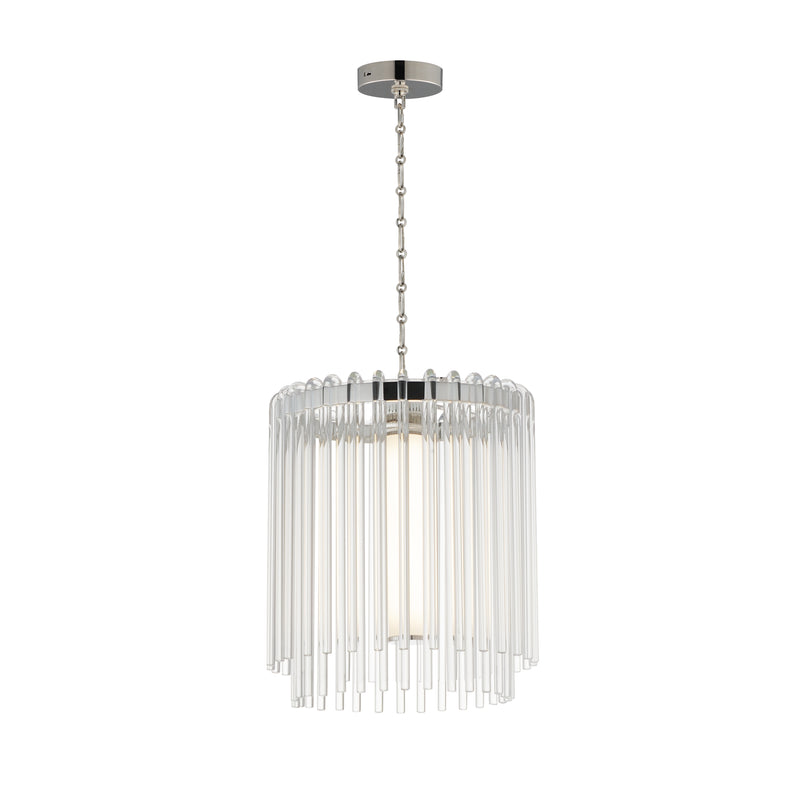 Maxim 38421CLPN Jolie 11" LED Pendant | Polished Nickel