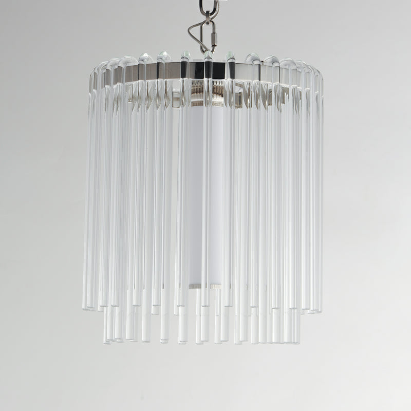 Maxim 38421CLPN Jolie 11" LED Pendant | Polished Nickel