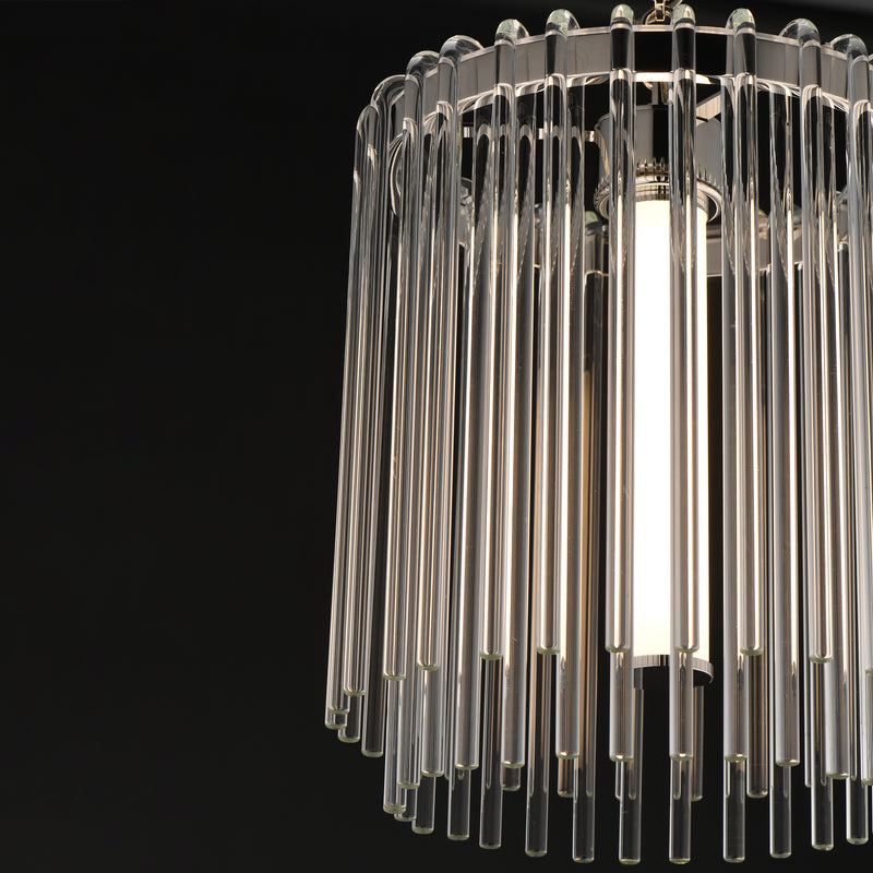 Maxim 38421CLPN Jolie 11" LED Pendant | Polished Nickel