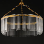 Maxim 38423CLNAB Jolie 34" LED Pendant | Natural Aged Brass