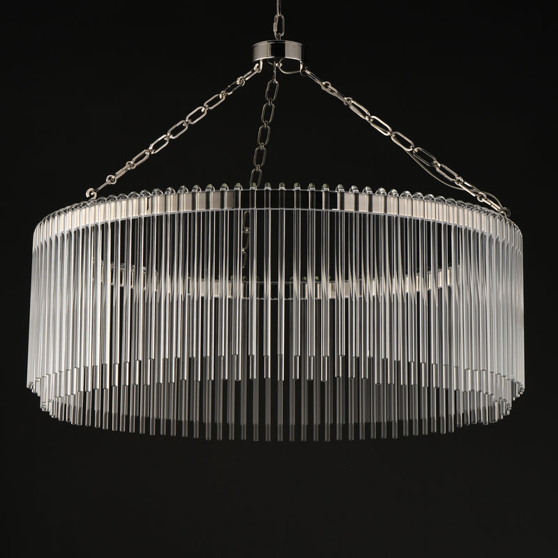 Maxim 38423CLPN Jolie 34" LED Pendant | Polished Nickel