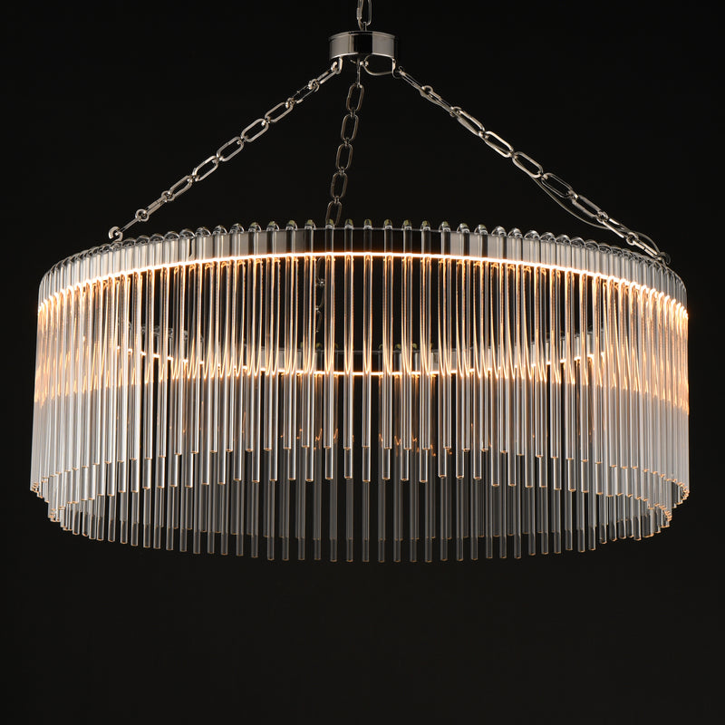 Maxim 38423CLPN Jolie 34" LED Pendant | Polished Nickel