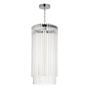 Maxim 38426CLPN Jolie Foyer Pendant | Polished Nickel
