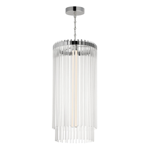 Maxim 38426CLPN Jolie Foyer Pendant | Polished Nickel
