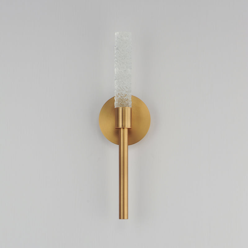 Maxim 38441IBNAB Duchess 1 Light Wall Sconce | Natural Aged Brass
