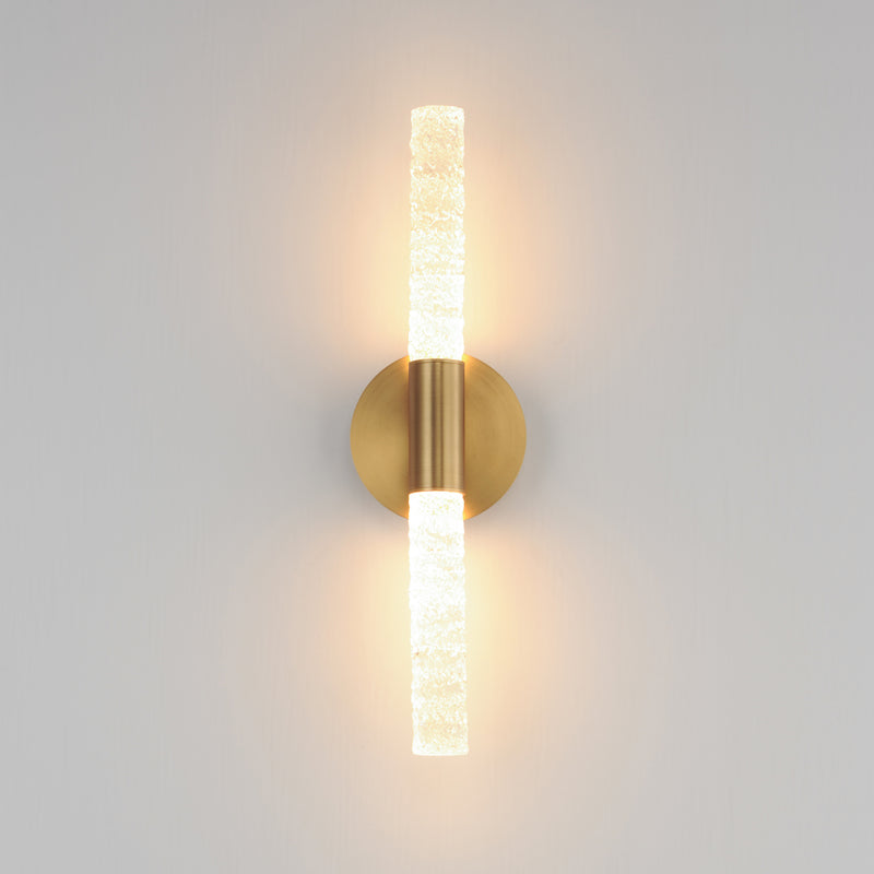 Maxim 38442IBNAB Duchess 2 Light Wall Sconce | Natural Aged Brass