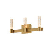 Maxim 38443IBNAB Duchess 3 Light Wall Sconce | Natural Aged Brass