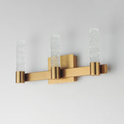 Maxim 38443IBNAB Duchess 3 Light Wall Sconce | Natural Aged Brass