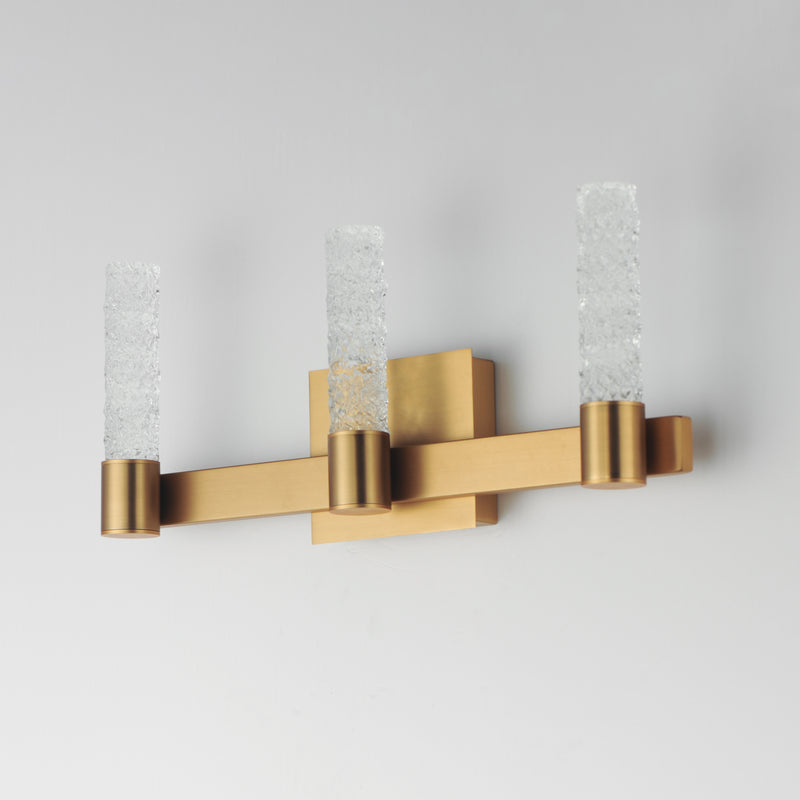 Maxim 38443IBNAB Duchess 3 Light Wall Sconce | Natural Aged Brass