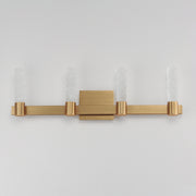 Maxim 38444IBNAB Duchess 4 Light Wall Sconce | Natural Aged Brass