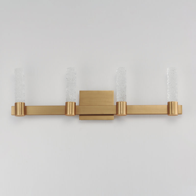Maxim 38444IBNAB Duchess 4 Light Wall Sconce | Natural Aged Brass