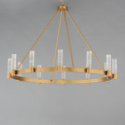 Maxim 38448IBNAB Duchess 12 Light Chandelier | Natural Aged Brass