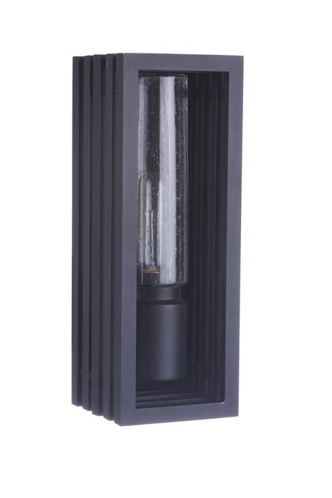 Craftmade ZA2800-TB Carmel 1 Light Small Outdoor Wall Lantern -Textured Black
