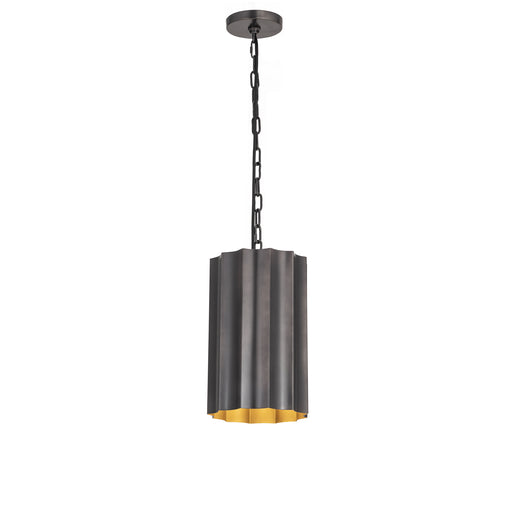 Maxim 39131GMGLD Allegra 1 Light Mini Pendant | Gunmetal / Gold