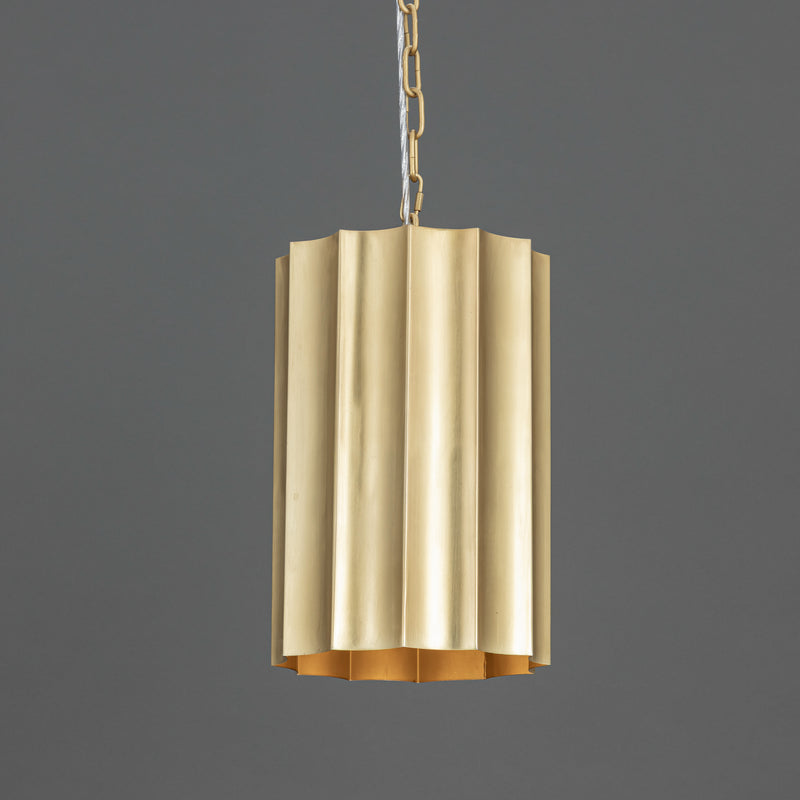 Maxim 39131WBR Allegra 1 Light Mini Pendant | Weathered Brass
