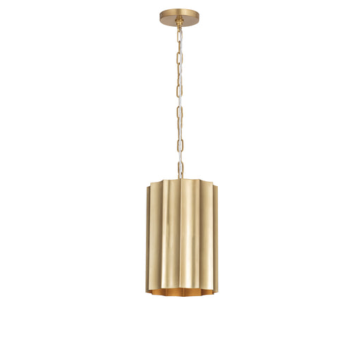 Maxim 39131WBR Allegra 1 Light Mini Pendant | Weathered Brass