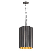 Maxim 39132GMGLD Allegra Small 1 Light Pendant | Gunmetal / Gold