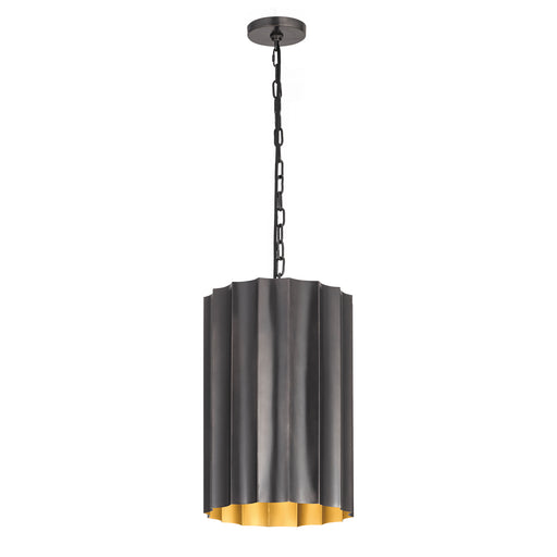 Maxim 39132GMGLD Allegra Small 1 Light Pendant | Gunmetal / Gold