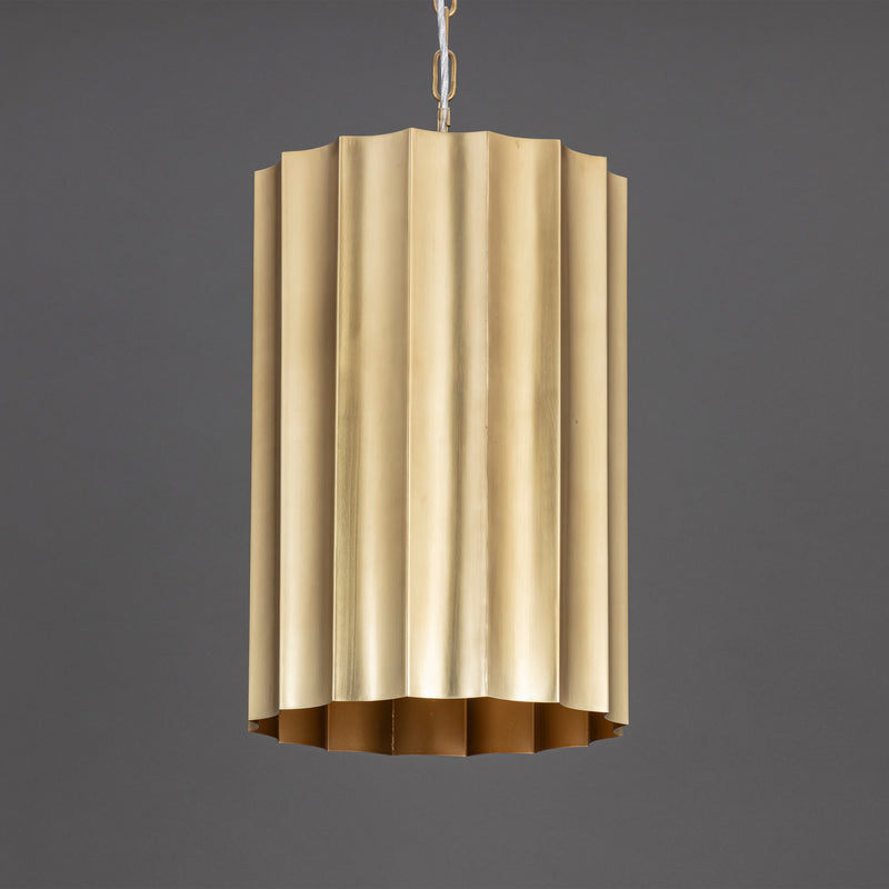 Maxim 39132WBR Allegra Small 1 Light Pendant | Weathered Brass