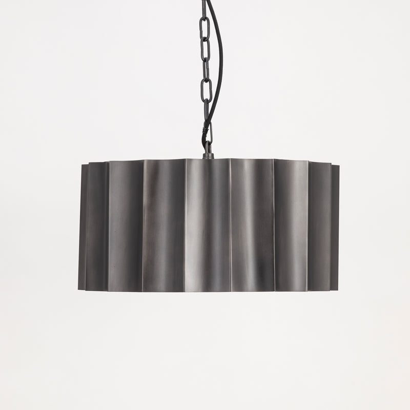 Maxim 39133GMGLD Allegra Large 1 Light Pendant | Gunmetal / Gold
