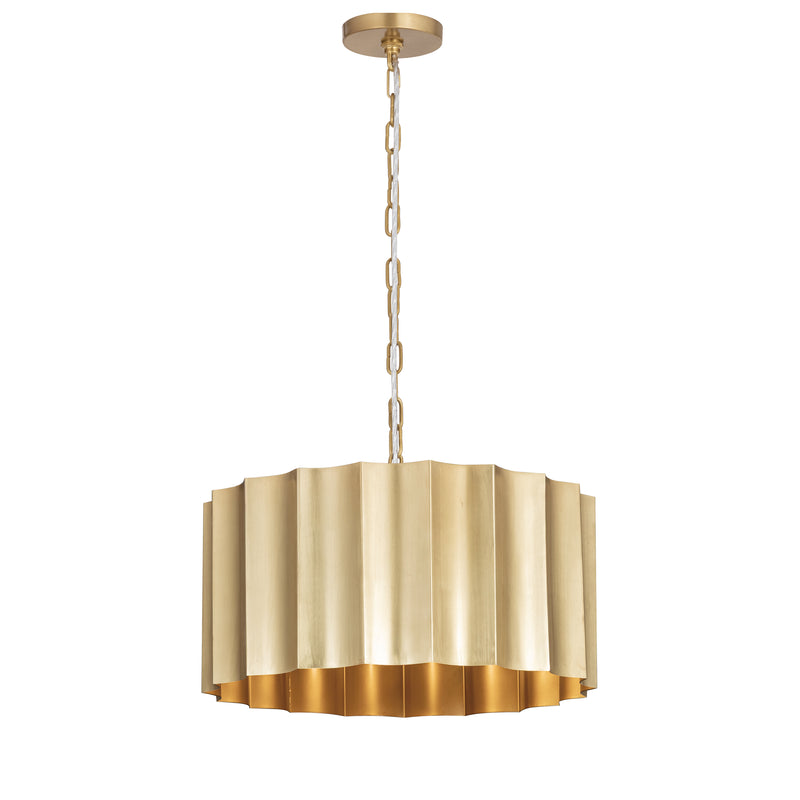 Maxim 39133WBR Allegra Large 1 Light Pendant | Weathered Brass