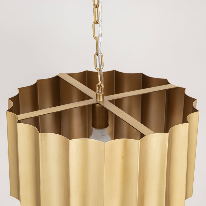 Maxim 39133WBR Allegra Large 1 Light Pendant | Weathered Brass