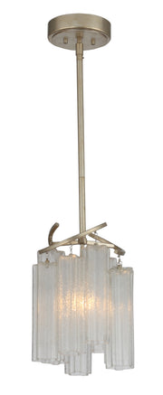 Maxim 39573WFLGS Victoria 1 Light Pendant | Golden Silver