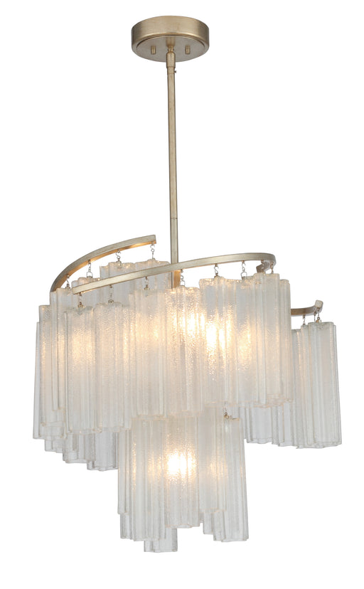 Maxim 39575WFLGS Victoria 7 Light Pendant | Golden Silver