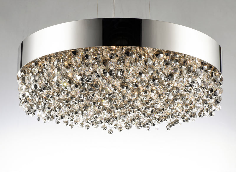 Maxim 39655MSKPC Mystic 16 Light LED Pendant | Polished Chrome
