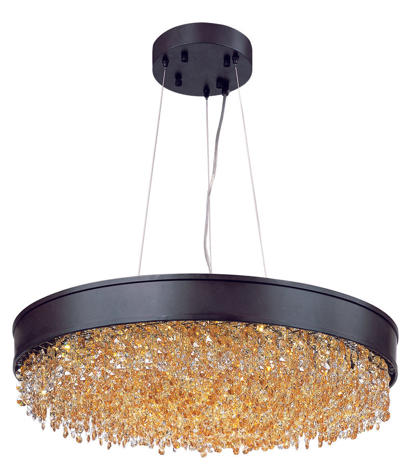 Maxim 39655SHBZ Mystic 16 Light LED Pendant | Bronze