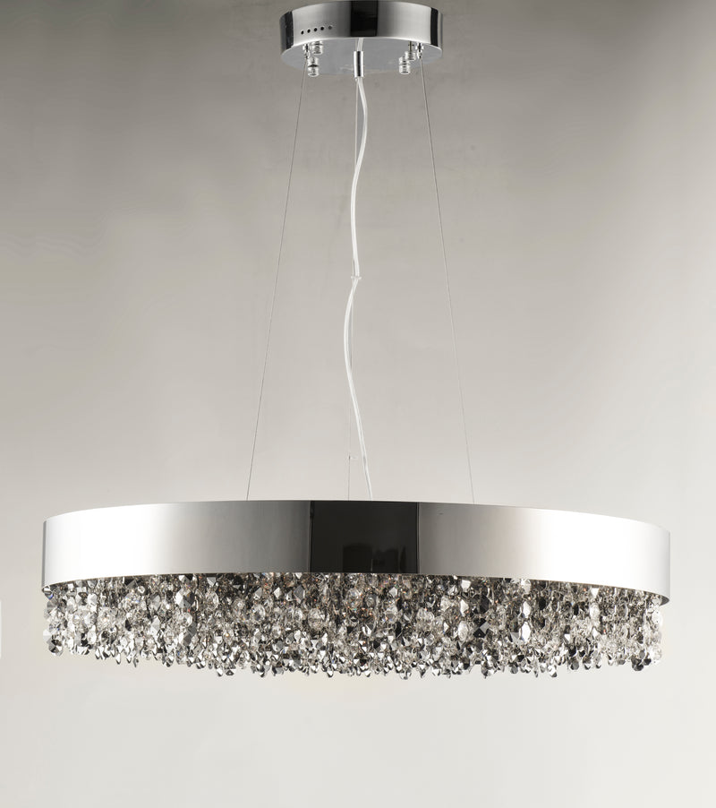 Maxim 39657MSKPC Mystic 22 Light LED Pendant | Polished Chrome