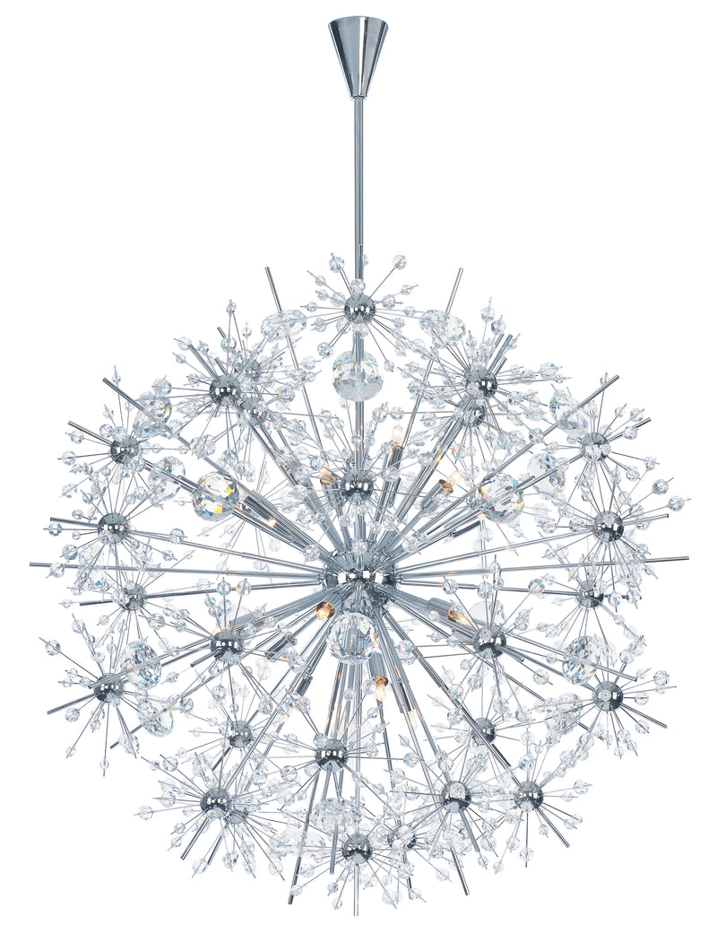 Maxim 39746BCPC Starfire 18 Light Pendant | Polished Chrome