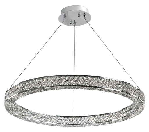 Maxim 39773BCPC Eternity 30" LED Pendant | Polished Chrome
