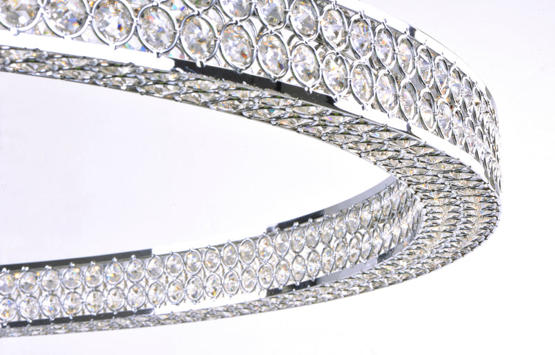 Maxim 39777BCPC Eternity 2 Tier LED Pendant | Polished Chrome