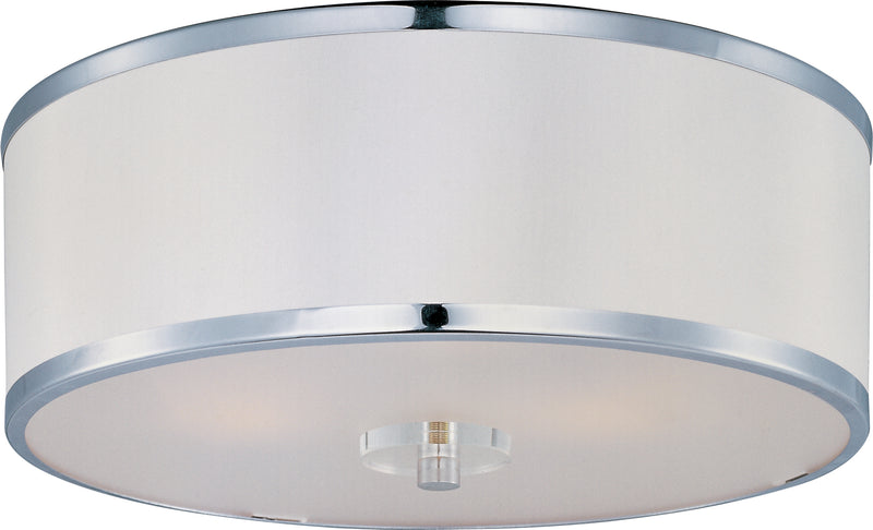 Maxim 39821BCWTPC Metro 3 Light Semi Flush Mount | Polished Chrome