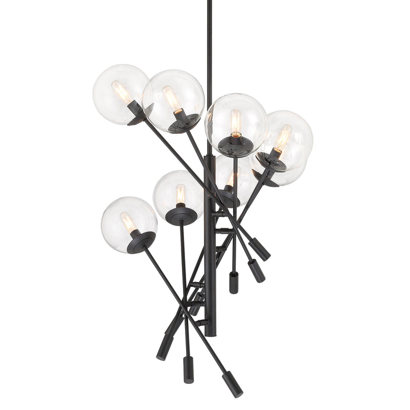 Minka Lavery Auresa- 8 Light Pendant-Coal