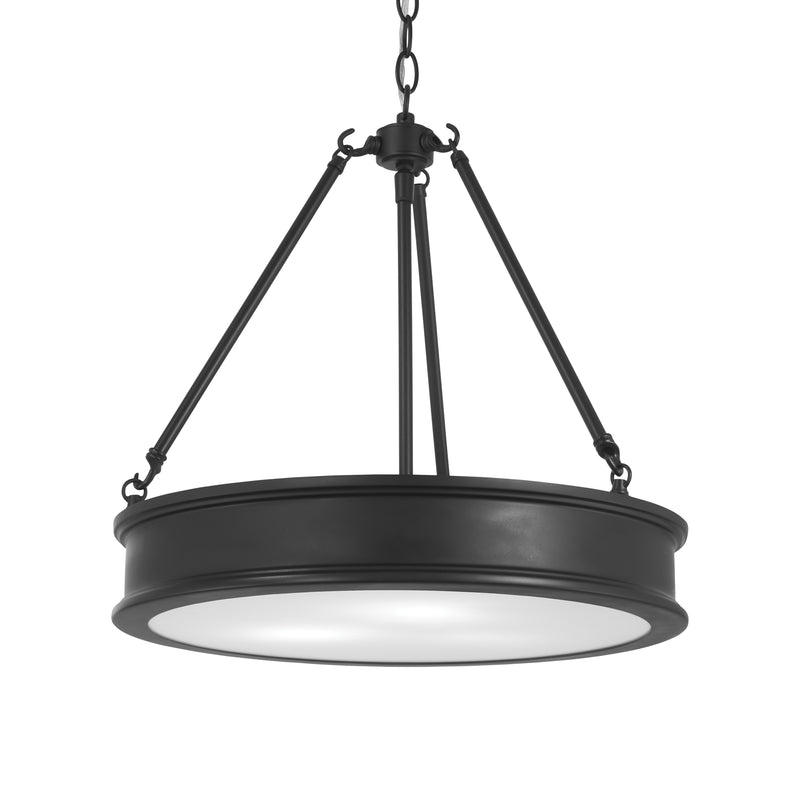 Minka Lavery Harbour Point 3 Light Pendant-Coal