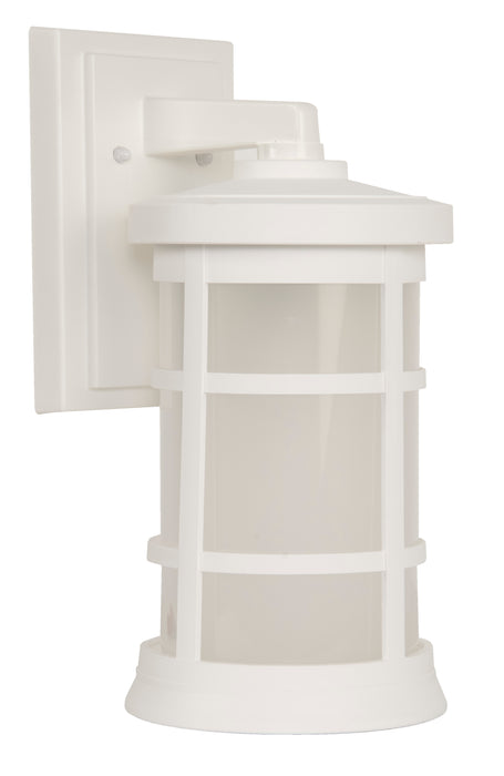 Craftmade ZA2314-TW Resilience 1 Light Medium Outdoor Wall Lantern -Textured White