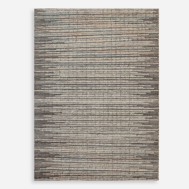 Uttermost Salida Gray Wool 6 X 9 Rug - ALCOVE LIGHTING