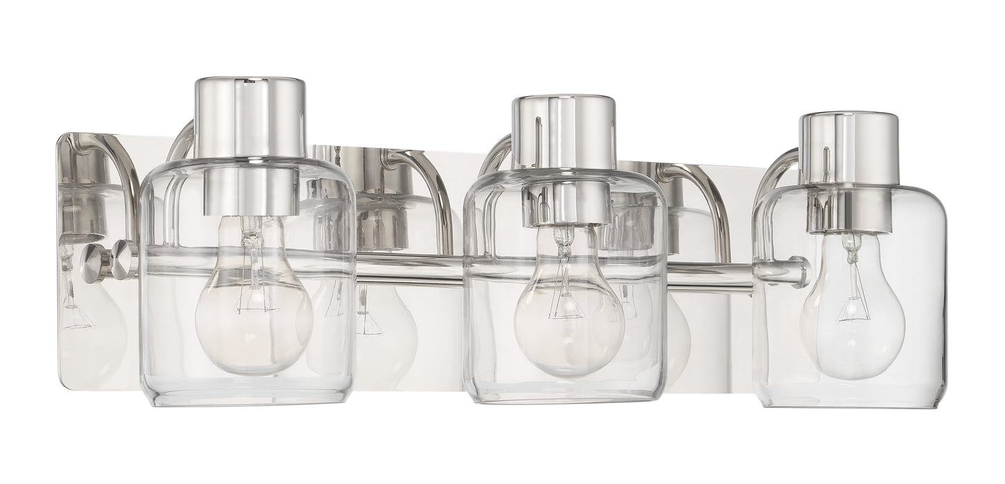 Craftmade 17720PLN3 Rori 3 Light Vanity -Polished Nickel