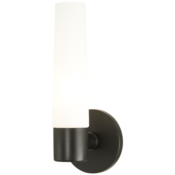 George Kovacs P5041-66A Saber 1 Light Wall Sconce -Coal