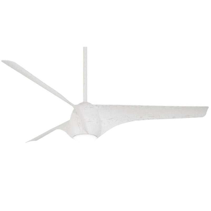 Minka Aire Airewave F839L-SM 65-Inch LED Modern Ceiling Fan in Sterling Maple with Remote