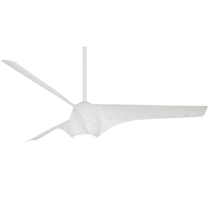 Minka Aire F839L-SM Airewave 65" Sterling Maple LED Ceiling Fan with Remote