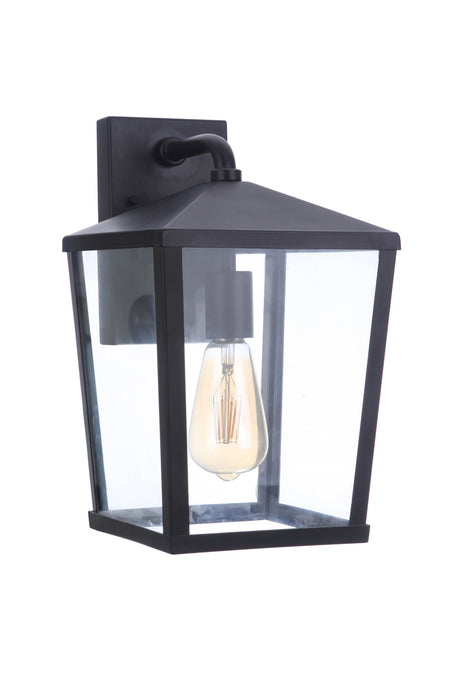 Craftmade ZA4614-MN Olsen 1 Light Medium Outdoor Wall Lantern -Midnight